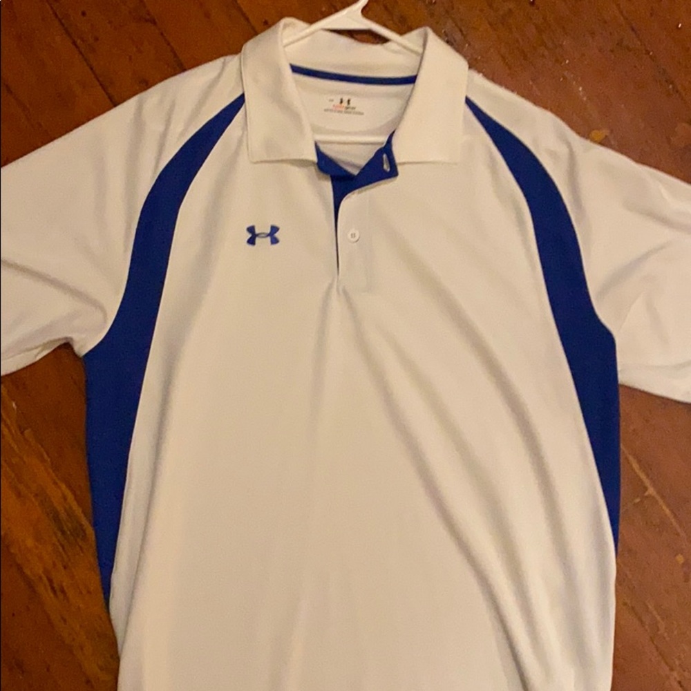 Men’s Under Armour Heat Gear polo size large